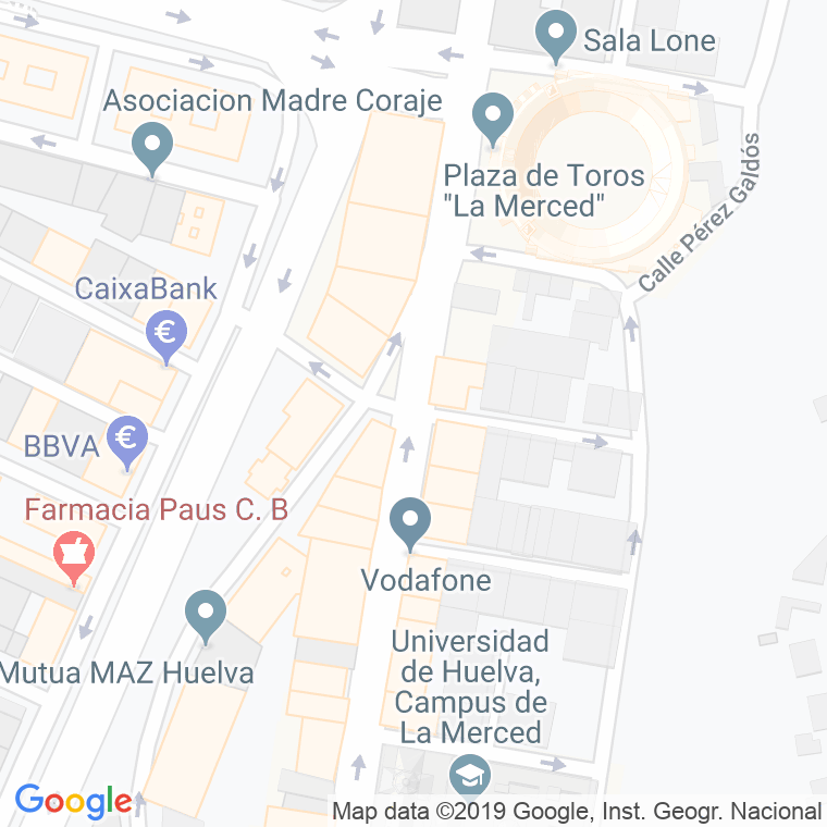 Código Postal calle Escultor Leon Ortega en Huelva