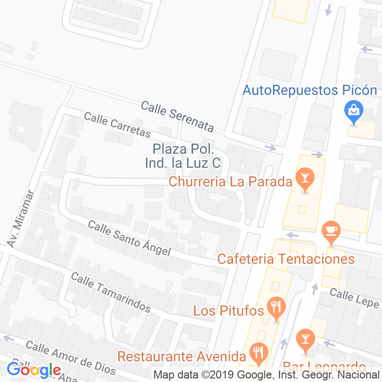 Código Postal calle Juan De Avila en Huelva