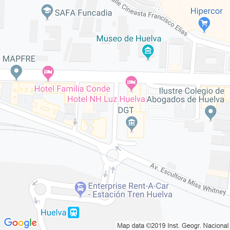 Código Postal calle Padre Laraña en Huelva