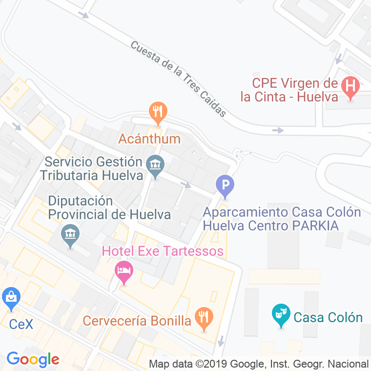 Código Postal calle Torre, La en Huelva