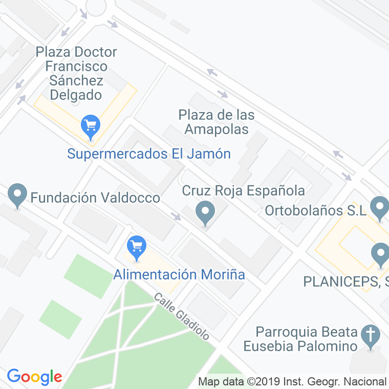Código Postal calle Doctor Manuel Cano Peral, plaza en Huelva