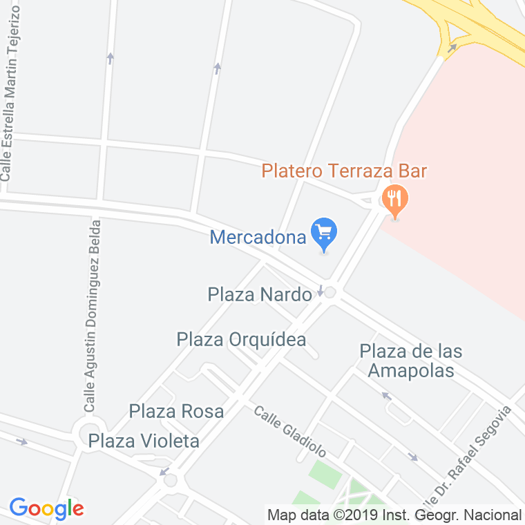 Código Postal calle Magnolia en Huelva