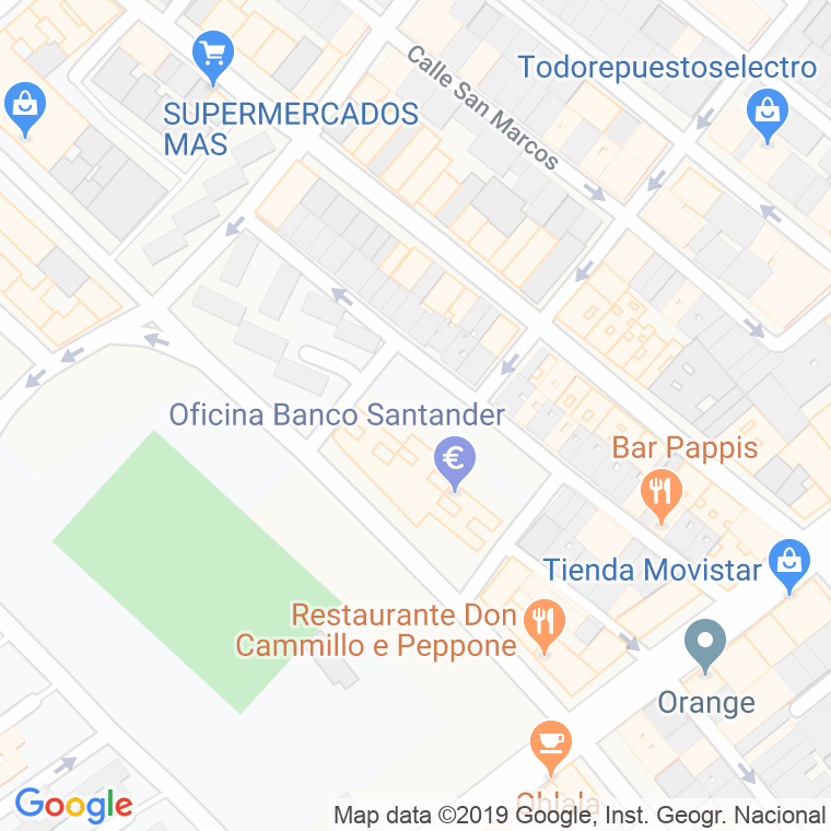 Código Postal calle Perlita De Huelva, plaza en Huelva