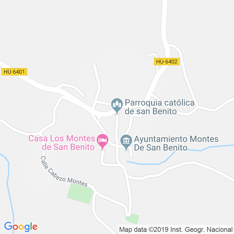 Código Postal de Montes De San Benito en Huelva