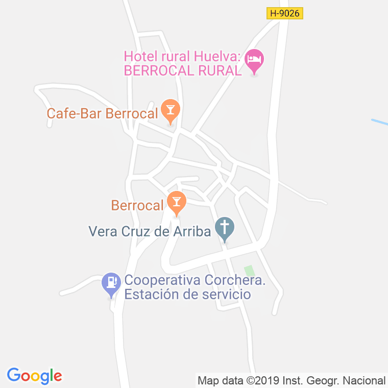 Código Postal de Berrocal en Huelva