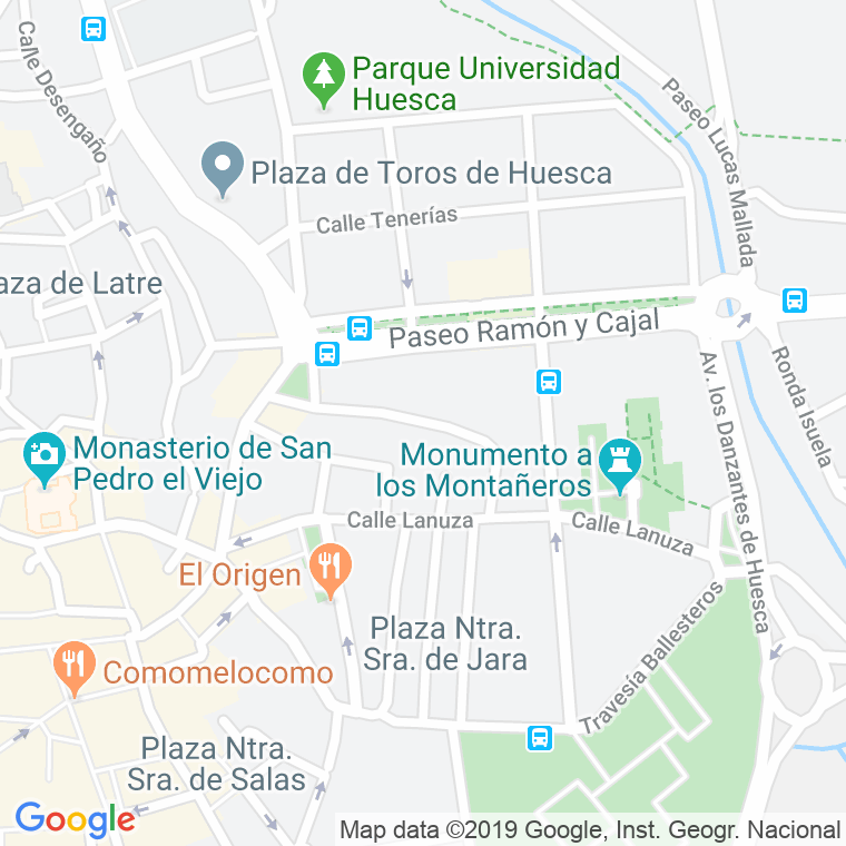 Código Postal calle Perena en Huesca