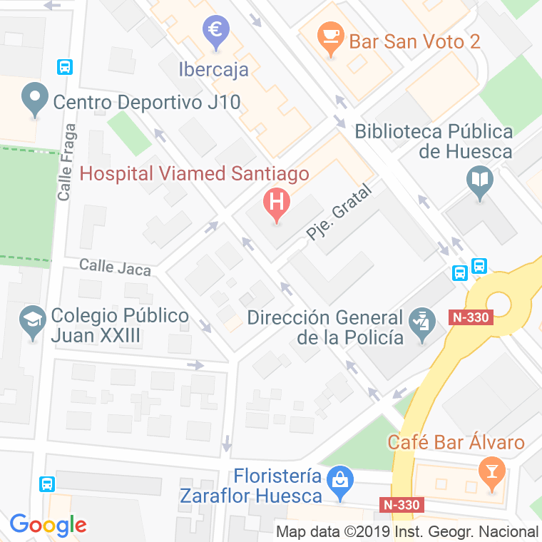 Código Postal calle Sariñena en Huesca