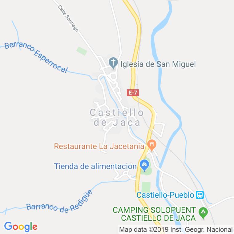 Código Postal de Castiello De Jaca en Huesca