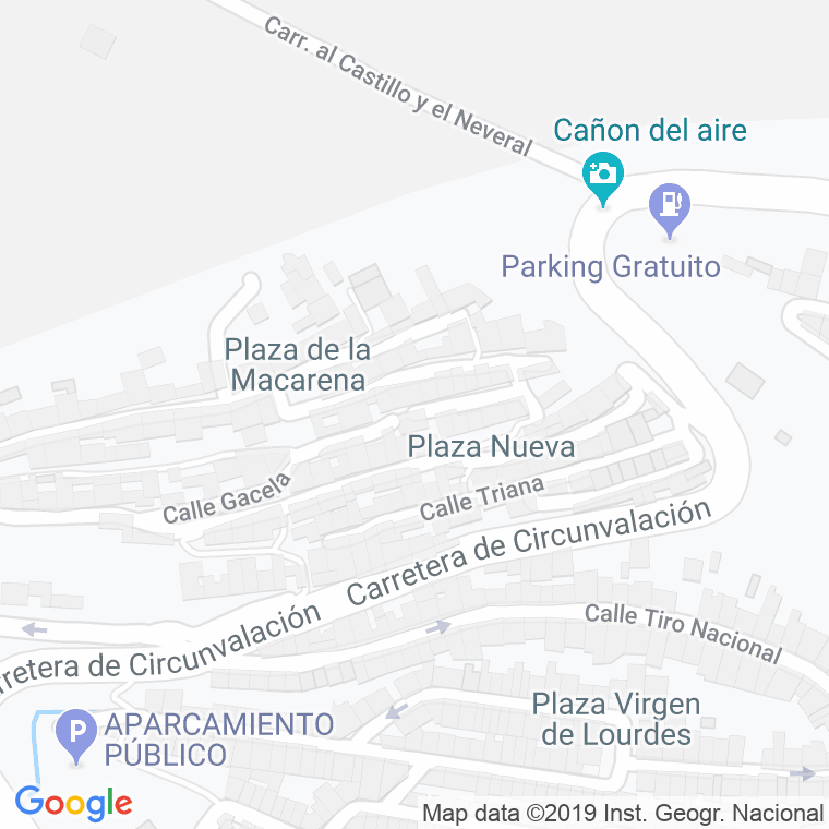Código Postal calle Candido Carpio en Jaén