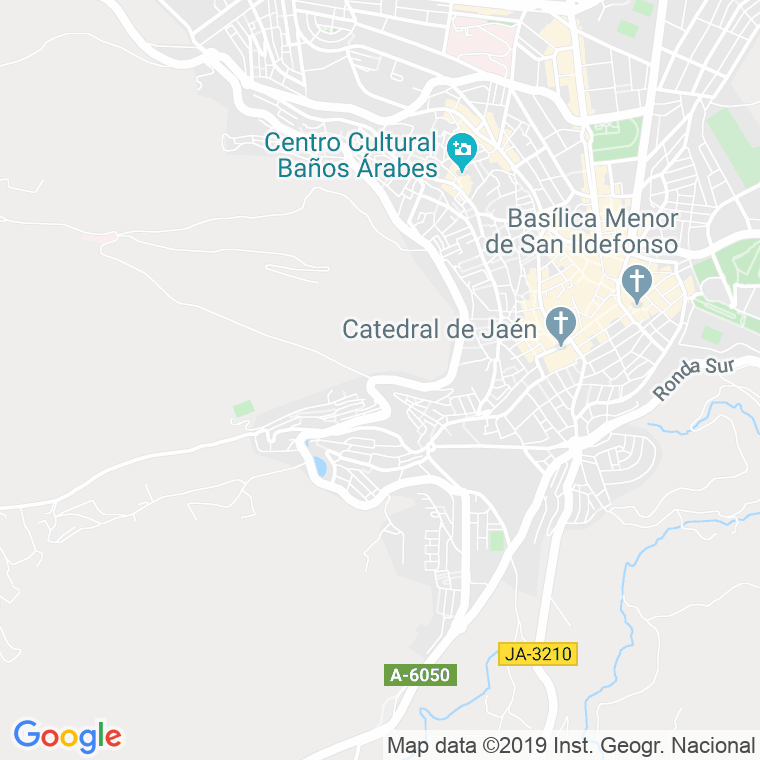 Código Postal calle Circunvalacion, carretera en Jaén