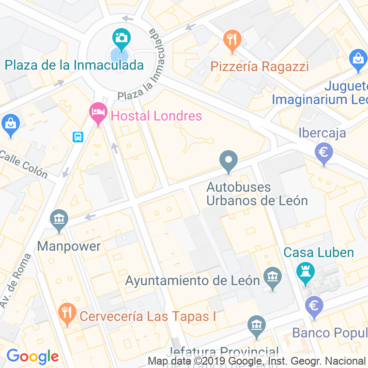 Código Postal calle San Agustin en León
