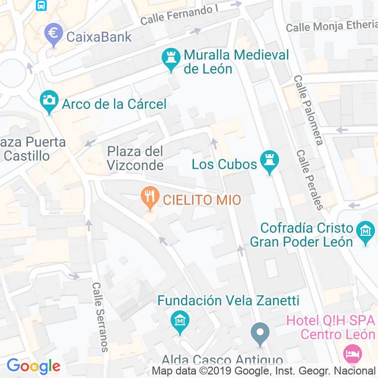 Código Postal calle Arvejal en León