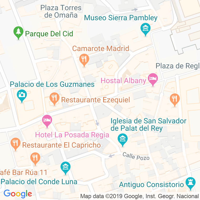 Código Postal calle Calle Ancha en León