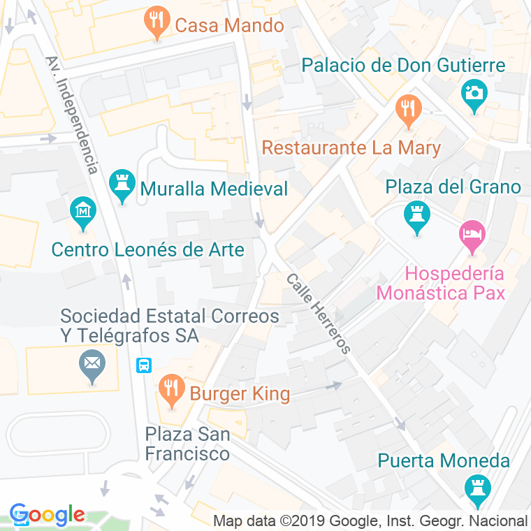 Código Postal calle Concepciones, plaza en León
