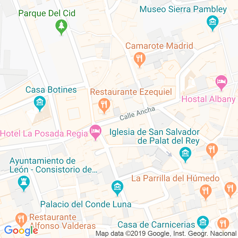 Código Postal calle Garcia I en León