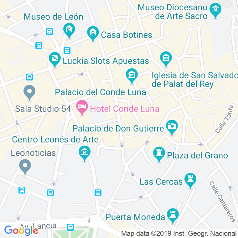 Código Postal calle General Lafuente en León