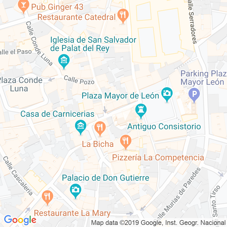 Código Postal calle Plegaria en León