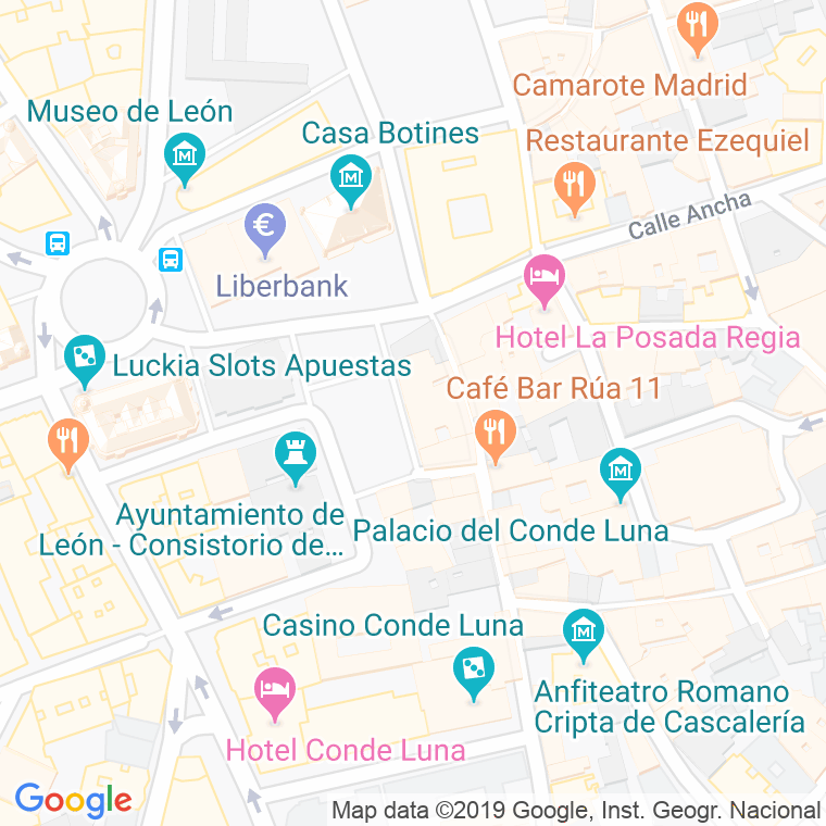 Código Postal calle San Marcelo, plaza (Impares Del 1 Al 0) en León