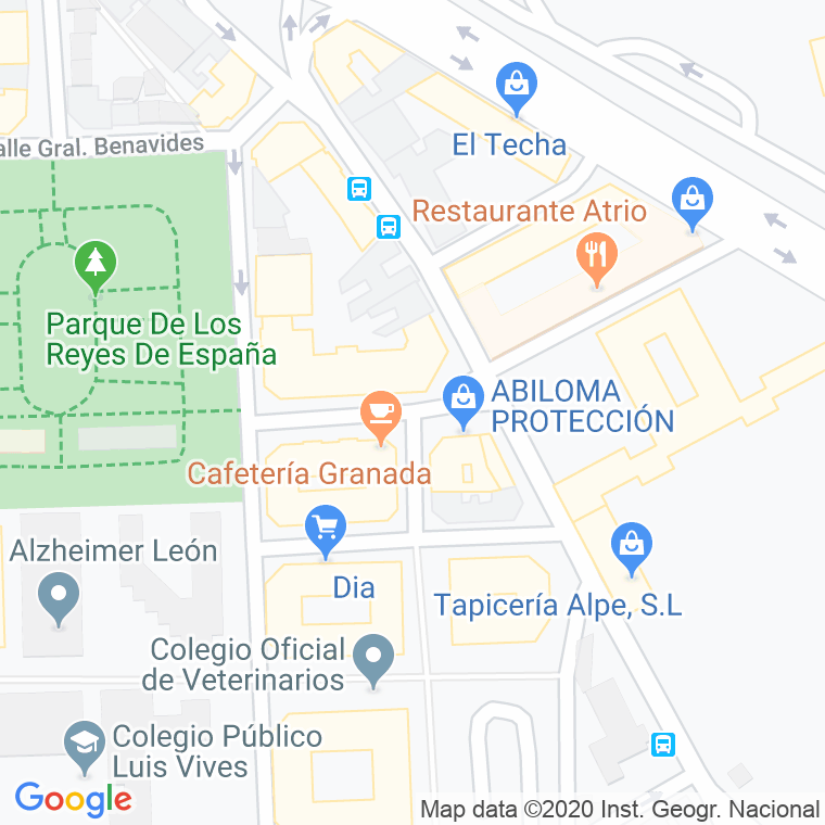 Código Postal calle Maestros Cantores en León