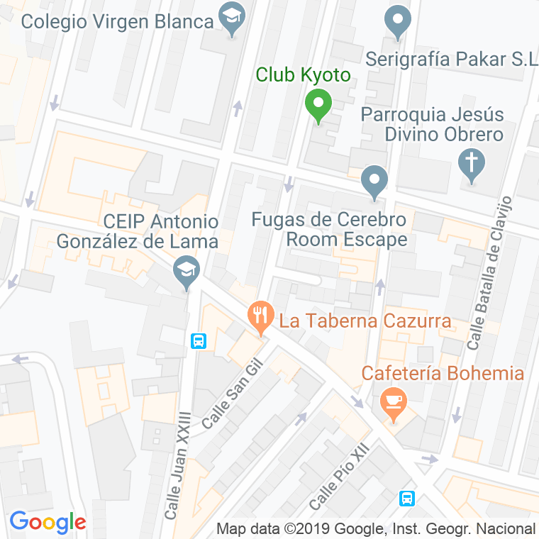 Código Postal calle Monje Florencio en León