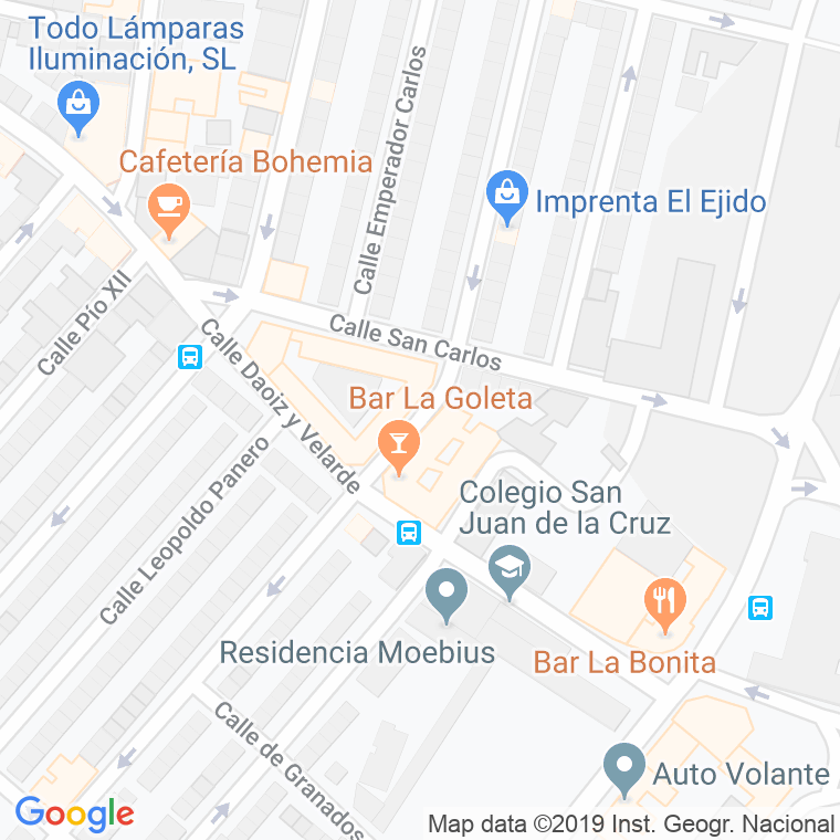 Código Postal calle Vidrieros, Los en León