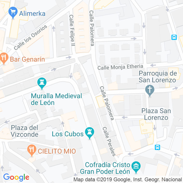 Código Postal calle Bailen en León