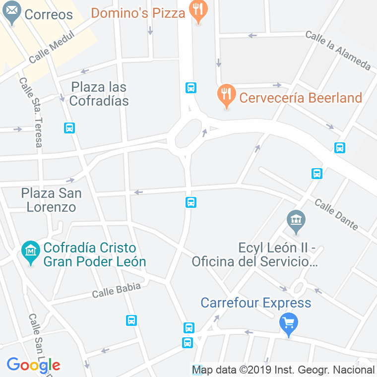 Código Postal calle Conde De Barcelona en León