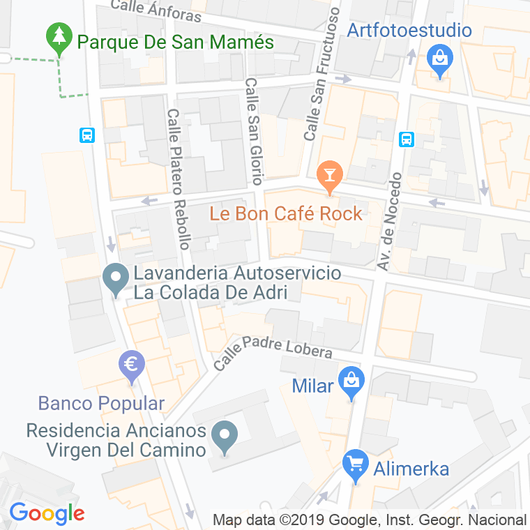 Código Postal calle Fruela Ii en León