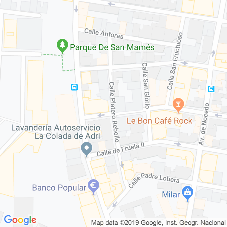 Código Postal calle Rebollo en León