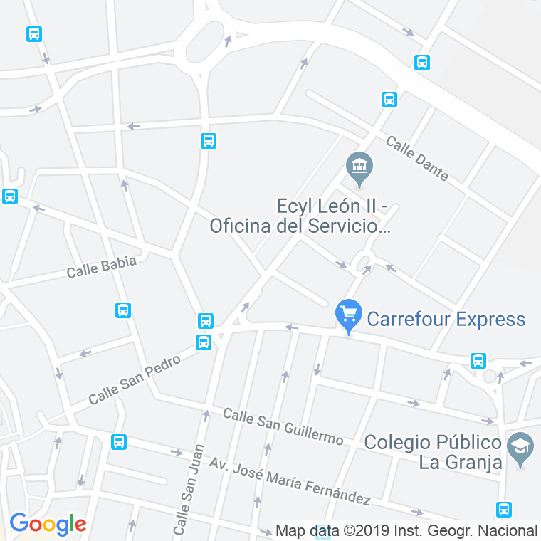 Código Postal calle Rosaleda, La en León