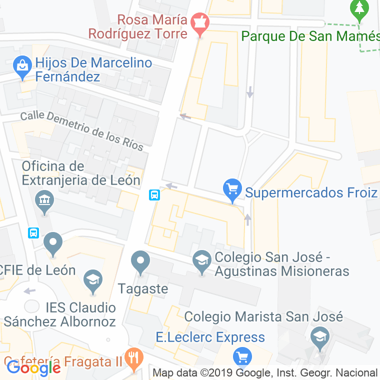 Código Postal calle Conde Peñarramiro en León
