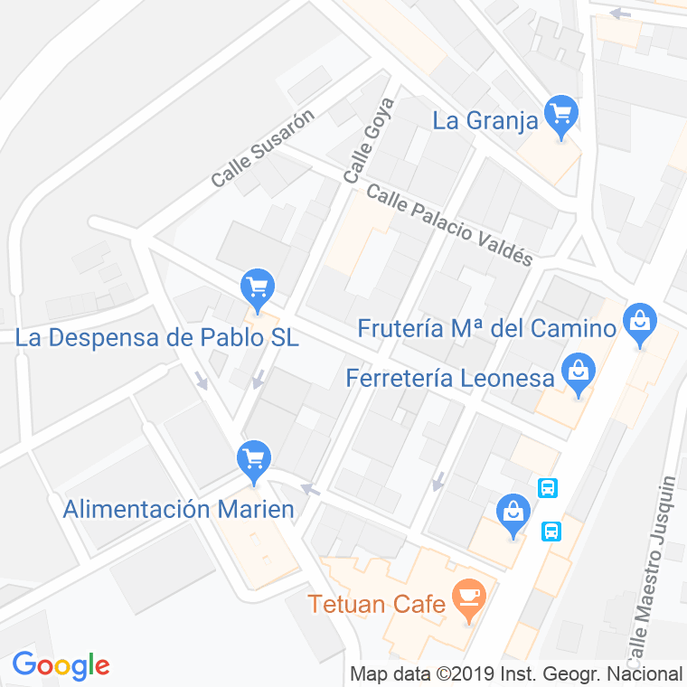 Código Postal calle Donoso Cortes en León