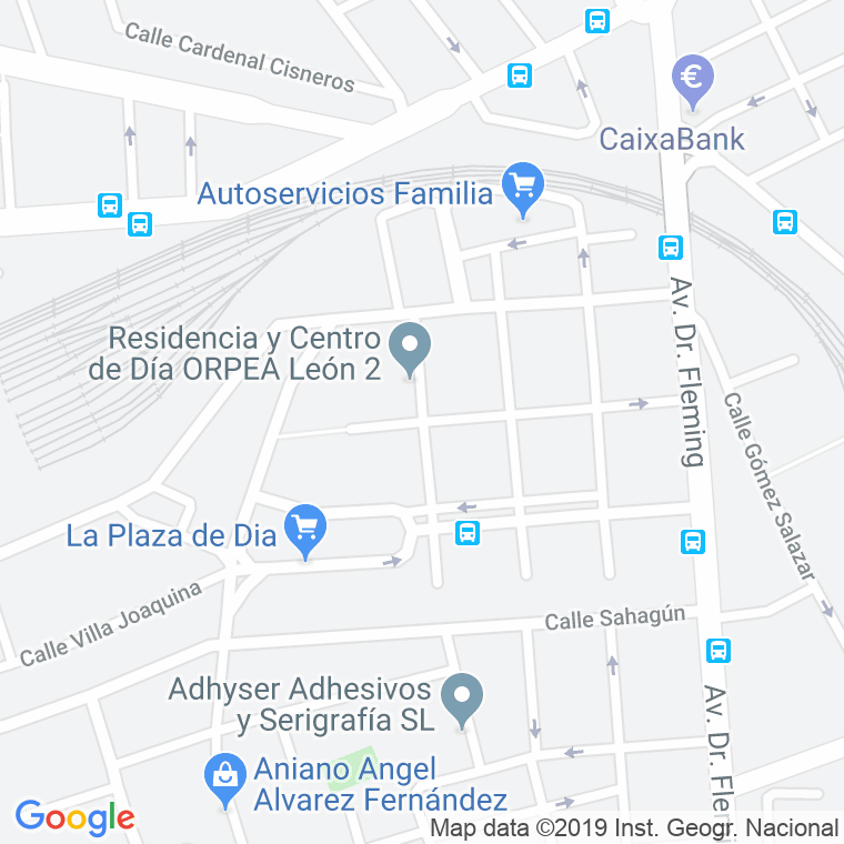 Código Postal calle Cofradia Del Ciento en León