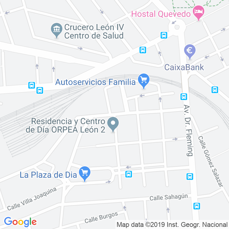 Código Postal calle Doña Urraca en León