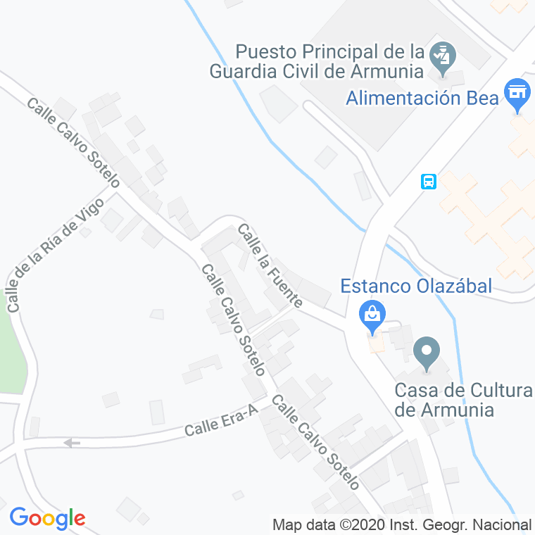 Código Postal calle Fuente (Armunia) en León