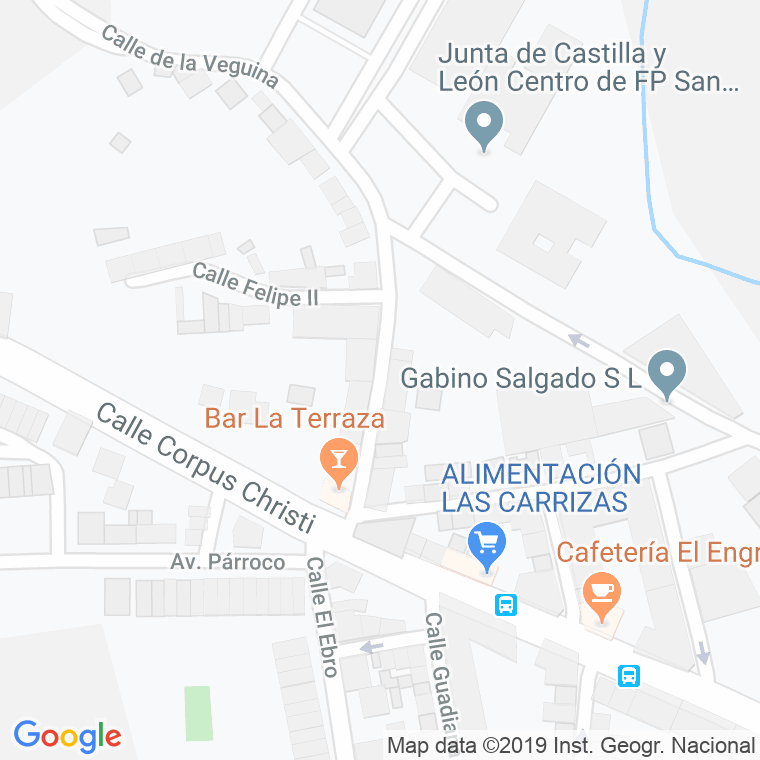 Código Postal calle Carrizas en León