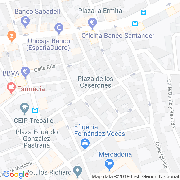 Código Postal calle Caserones, plaza en León