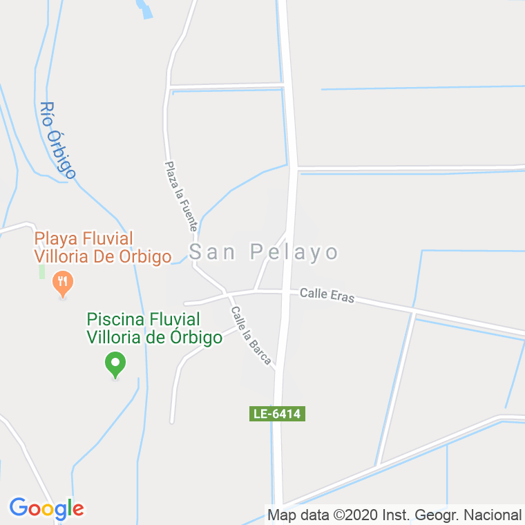 Código Postal de San Pelayo Del Paramo en León