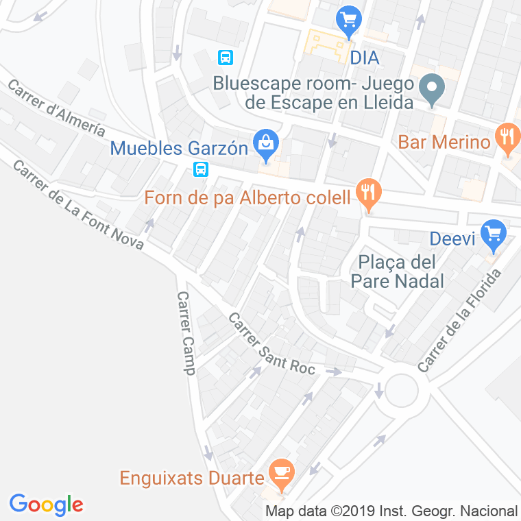 Código Postal calle Escultor Gualter en Lleida
