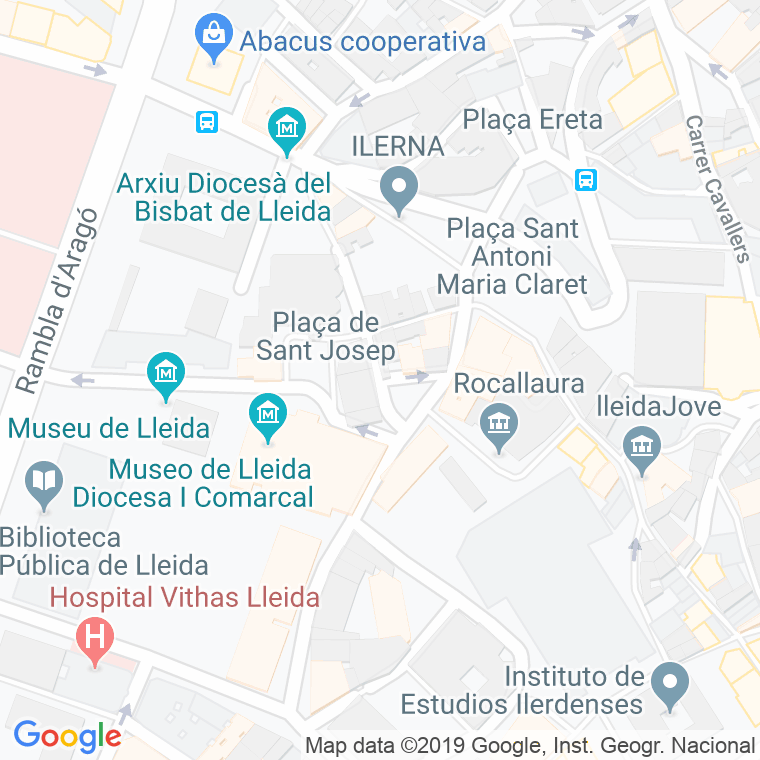 Código Postal calle Mesquita en Lleida