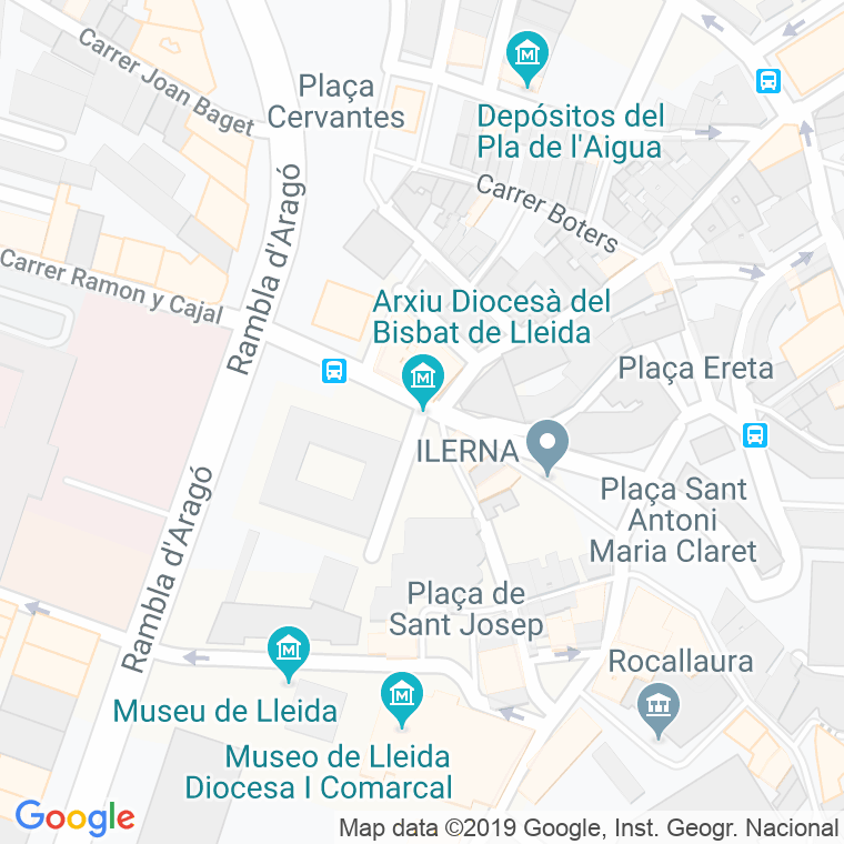 Código Postal calle Nova, plaça en Lleida
