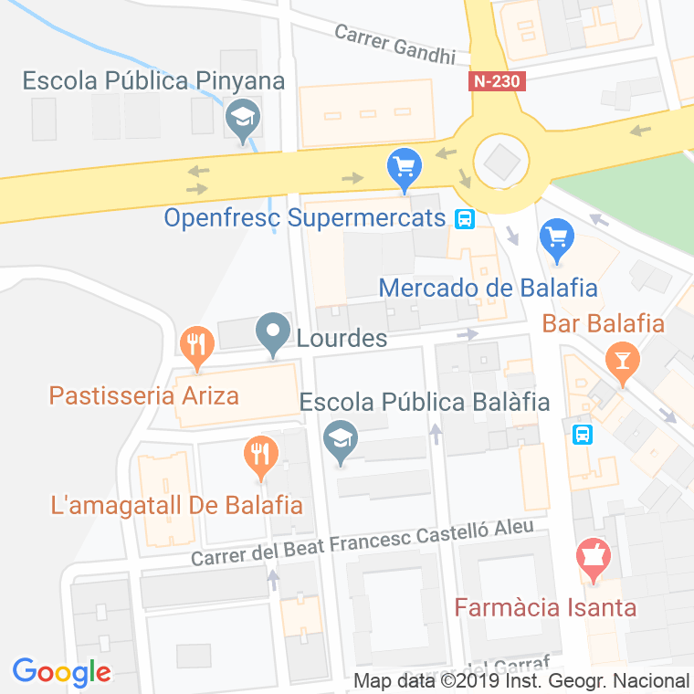 Código Postal calle Escultor Corselles en Lleida