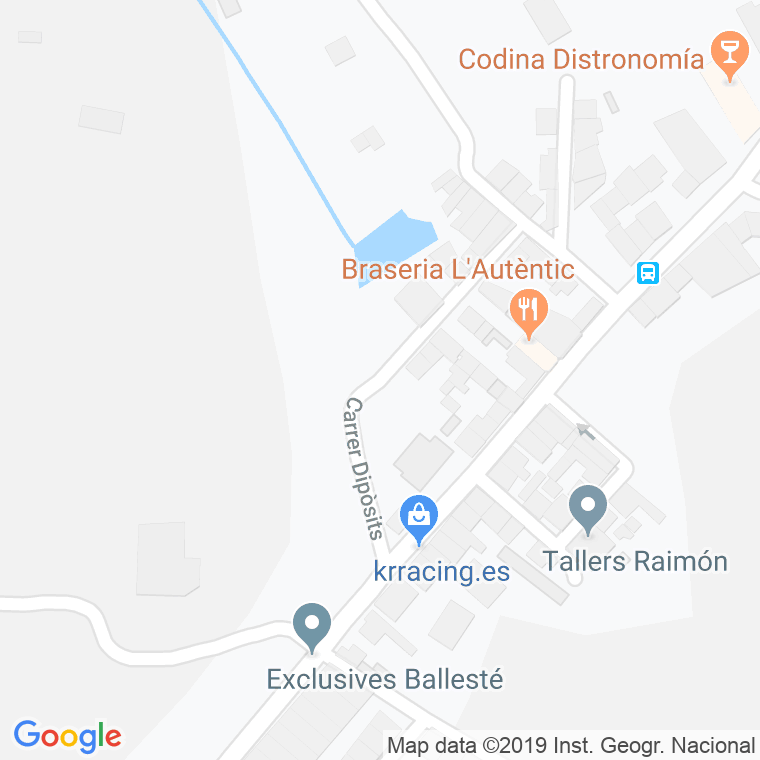 Código Postal calle Diposits en Lleida