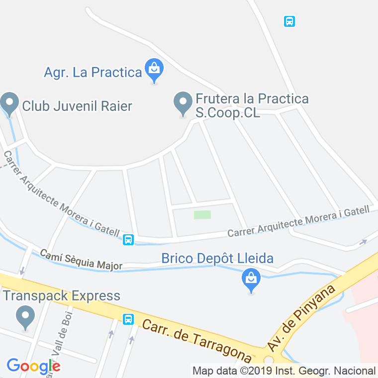 Código Postal calle Arquitecte Campmany en Lleida