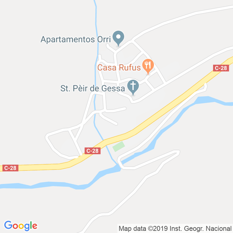 Código Postal de Gessa en Lleida