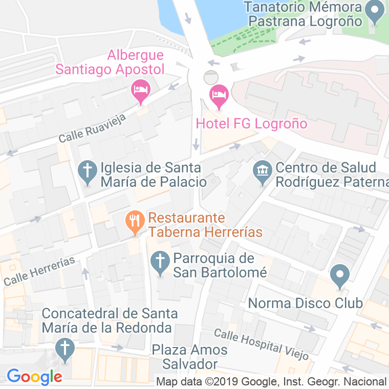 Código Postal calle Cadena en Logroño