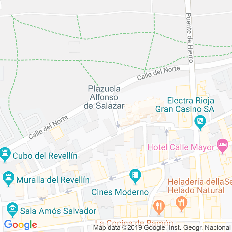 Código Postal calle Excuevas en Logroño