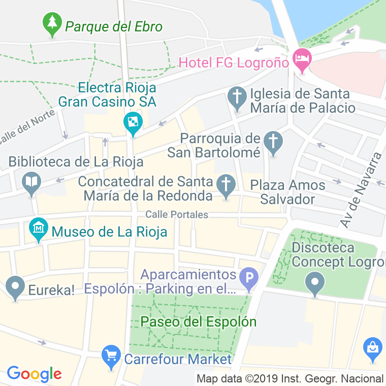 Código Postal calle Mercado, plaza en Logroño