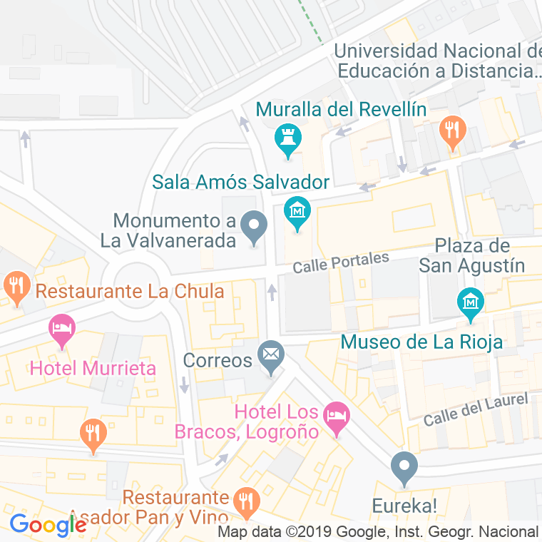 Código Postal calle Once De Junio en Logroño