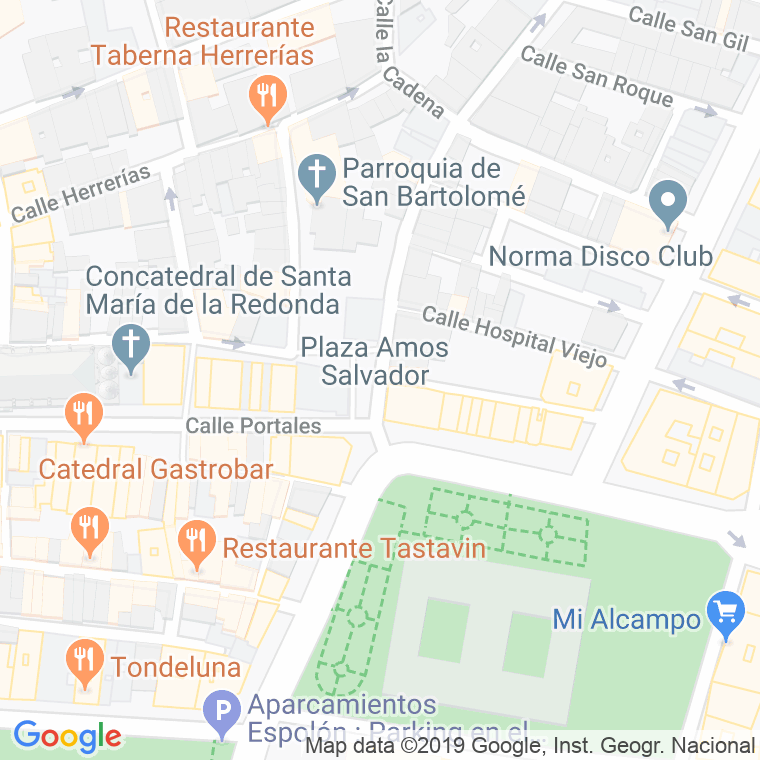 Código Postal calle Yerros en Logroño